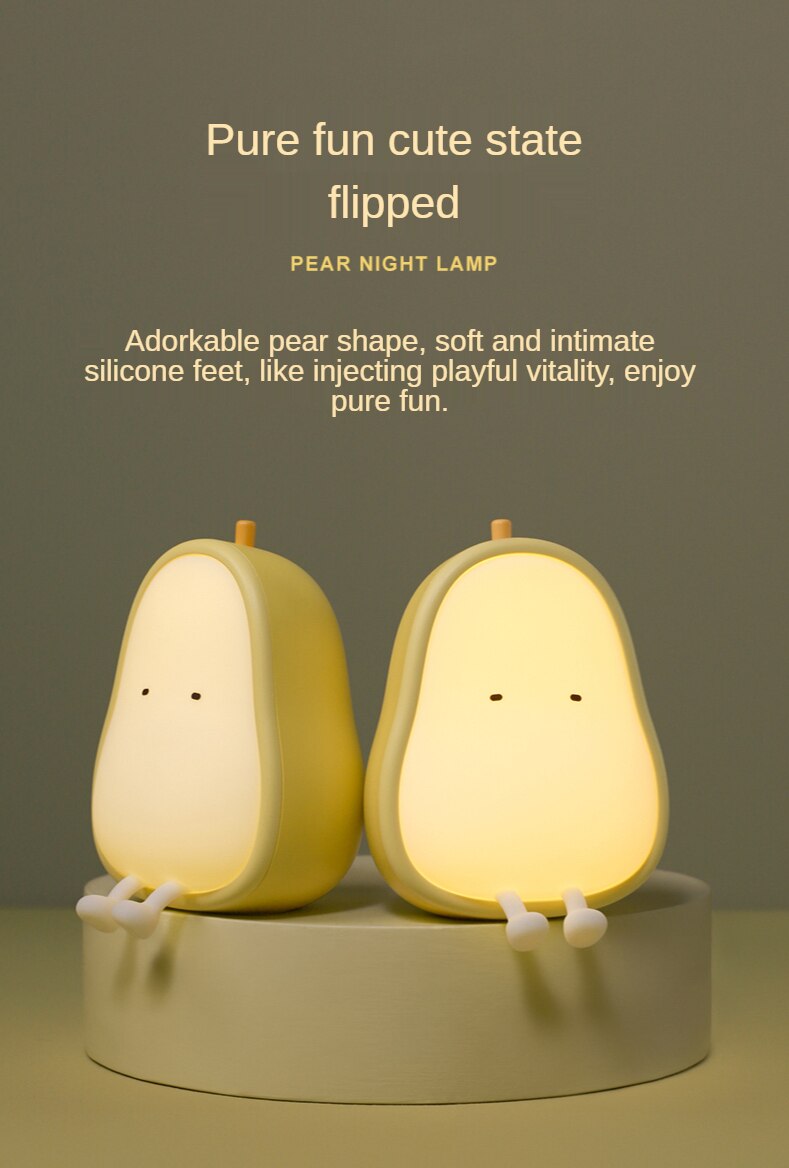 Pear Night Light