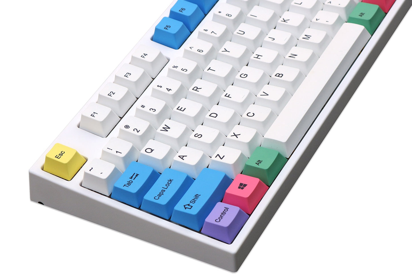 Chalk Bingo Keycaps PBT Cherry Profile