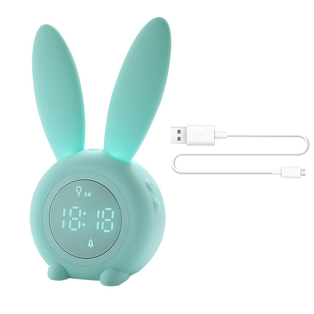 LED Voice control Animals Alarm Clocks