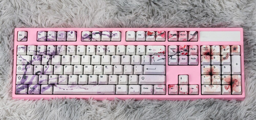 OEM Profile PBT 5 faces Dye Sublimation Keycaps