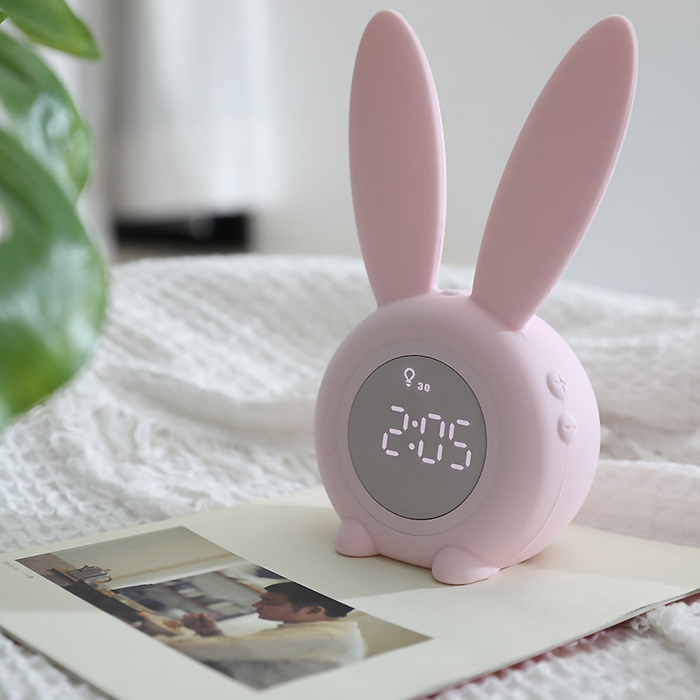 LED Voice control Animals Alarm Clocks