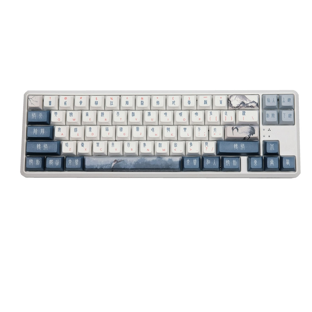 الملف الشخصي DSA Crane Keycaps Crane Blue-Crowned