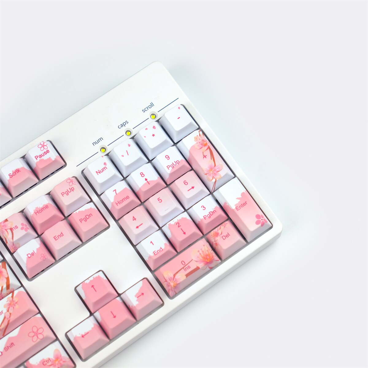 Sakura Keycaps PBT 5 Face Cherry Profile Keycaps