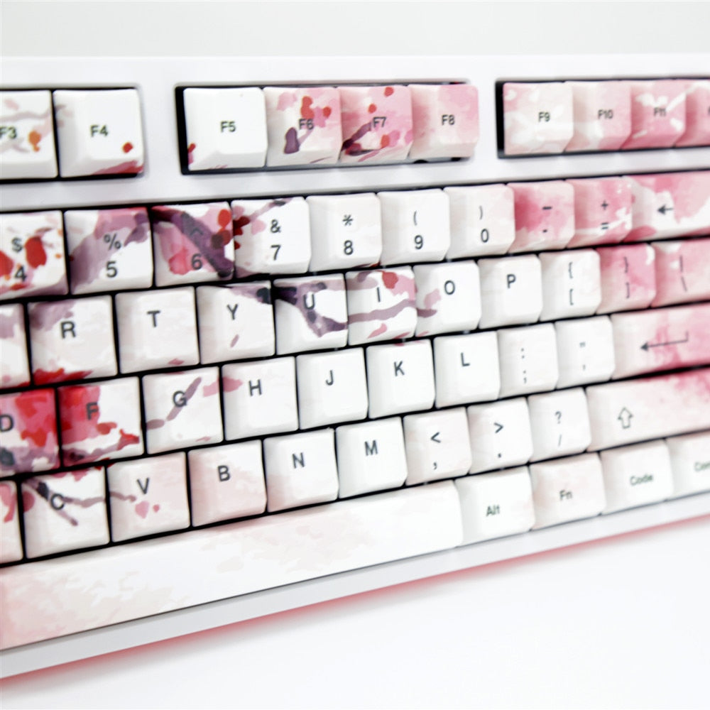 Cherry Blossom Keycaps PBT 5 Face