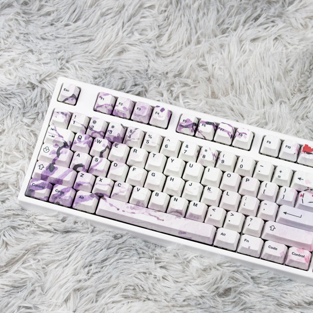 OEM الشخصي PBT 5 وجوه صبغ التسامي Keycaps