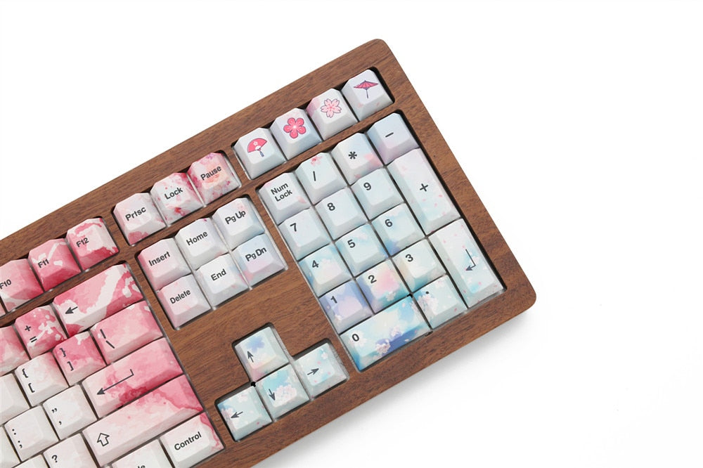 Cherry Blossom Keycaps PBT 5 Face