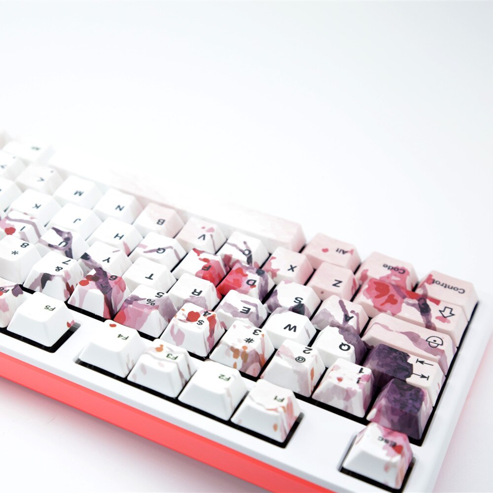 Cherry Blossom Keycaps PBT 5 Face