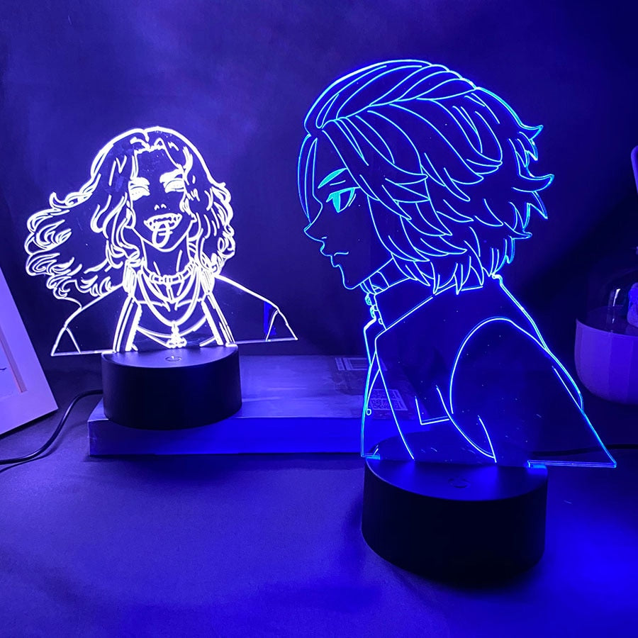 Tokyo Revengers Figure 3D LED Lave Lamp