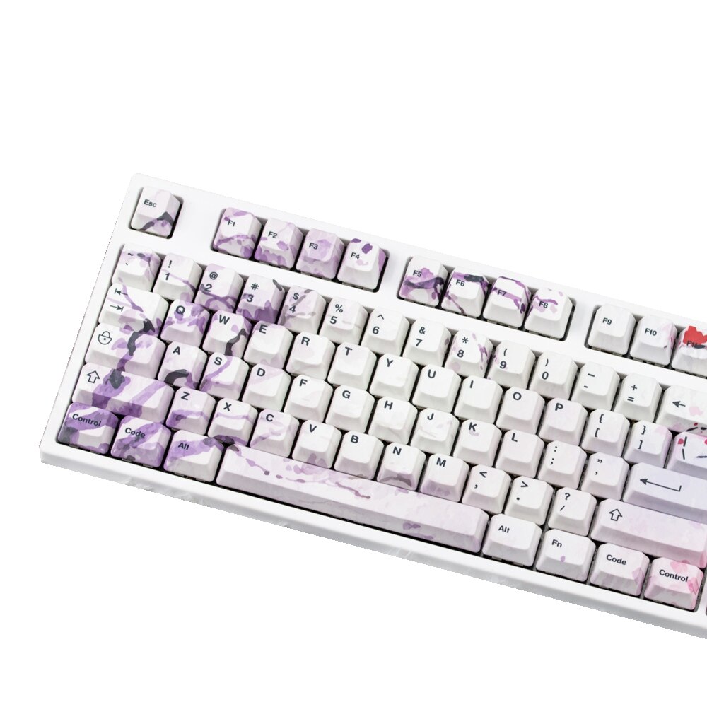 OEM Profile PBT 5 faces Dye Sublimation Keycaps