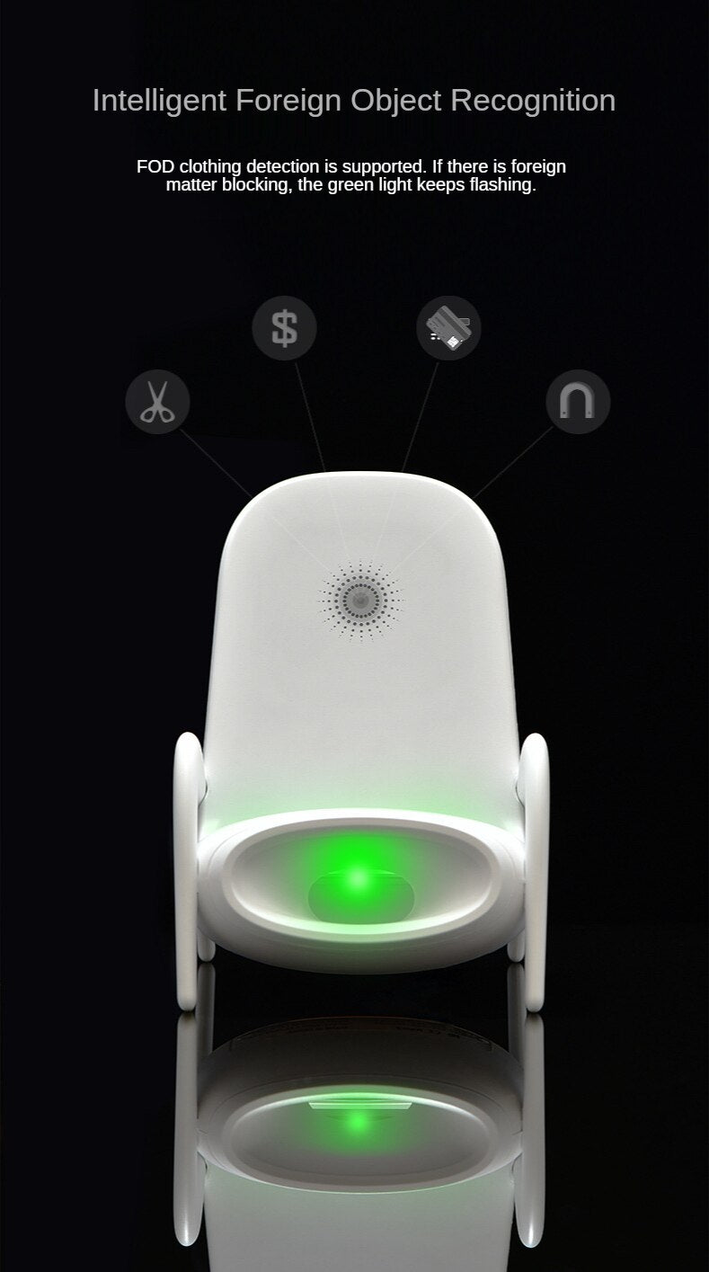 Chair Wireless Charger with Sound Amplifier