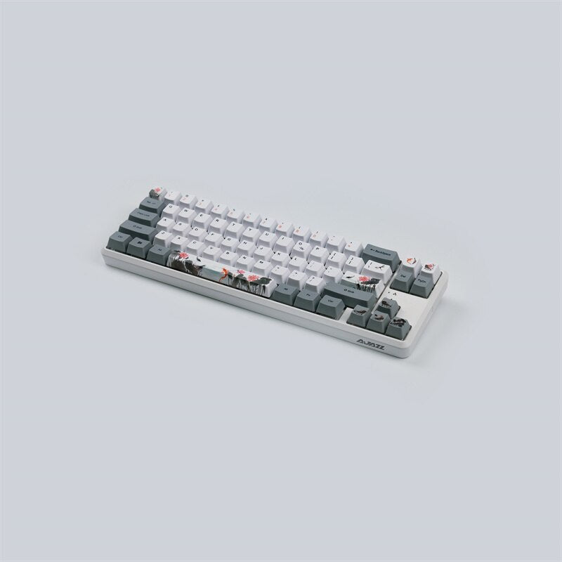 Fish Retro Dye Sublimation PBT Keycaps OEM Profile