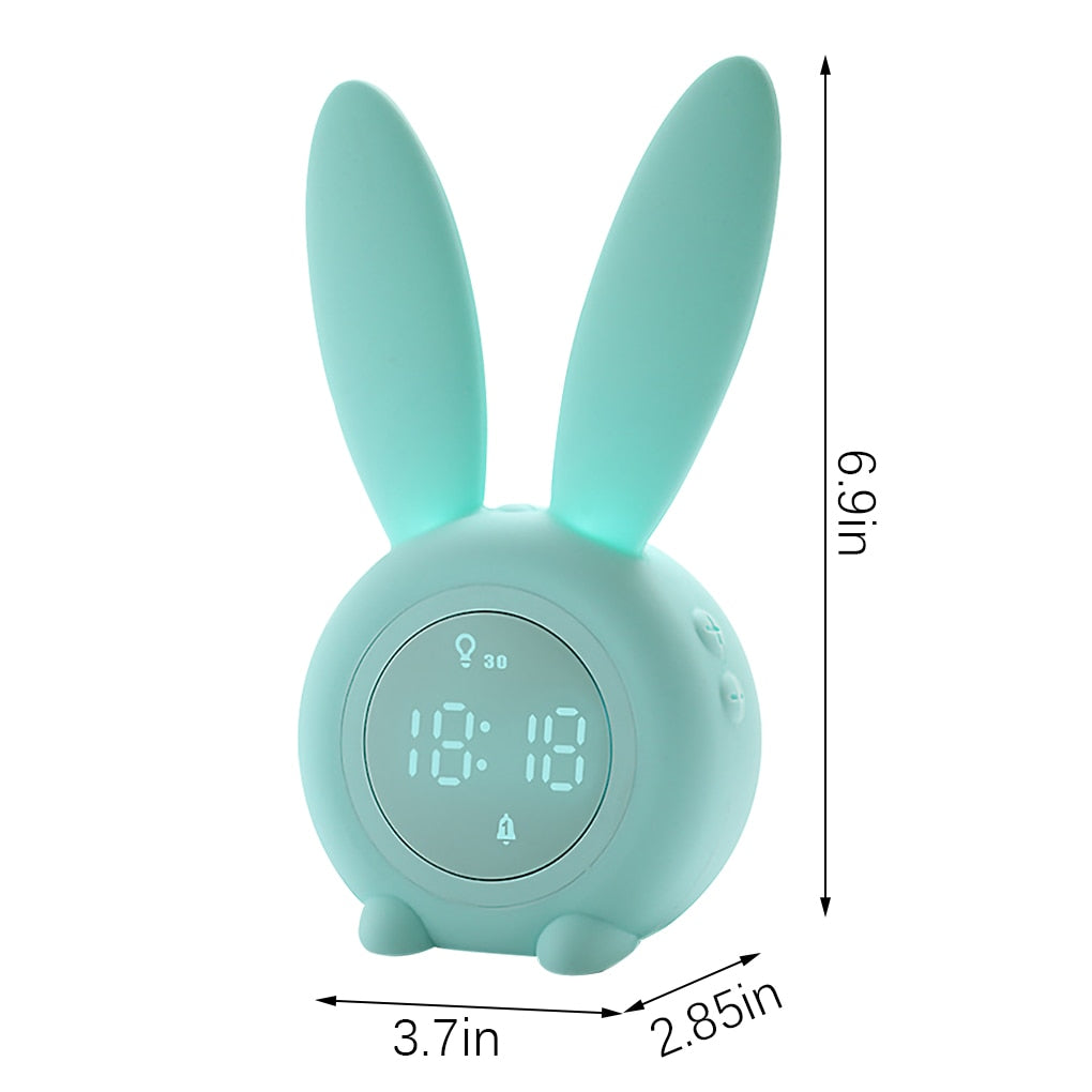 LED Voice control Animals Alarm Clocks