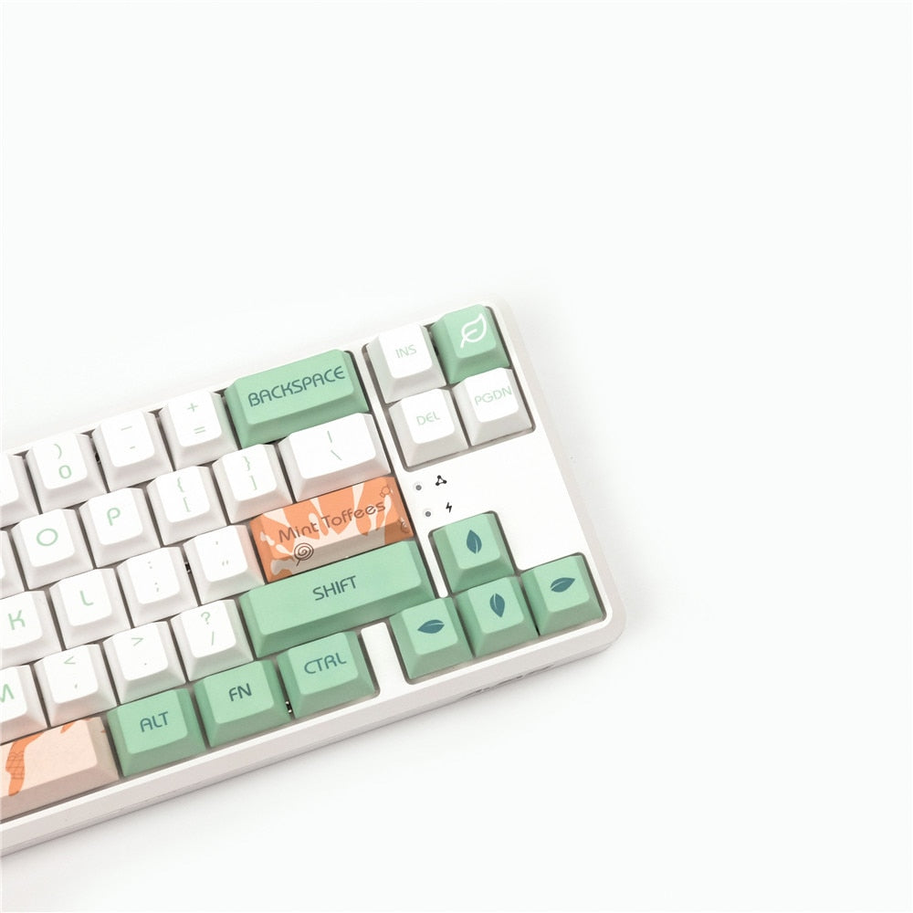 Mint Milk Cherry Profile Keycaps