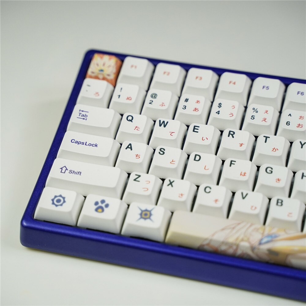 XDA Profile PBT Pokemon Keycaps