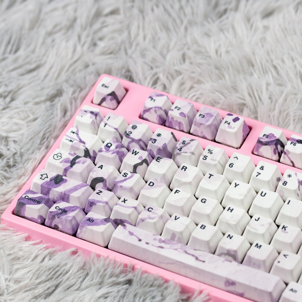 OEM Profile PBT 5 faces Dye Sublimation Keycaps