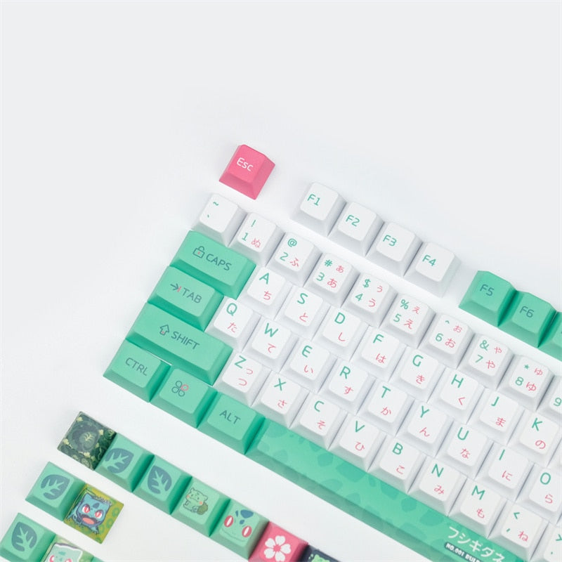 Japanese Frog Cherry Profile Keycaps