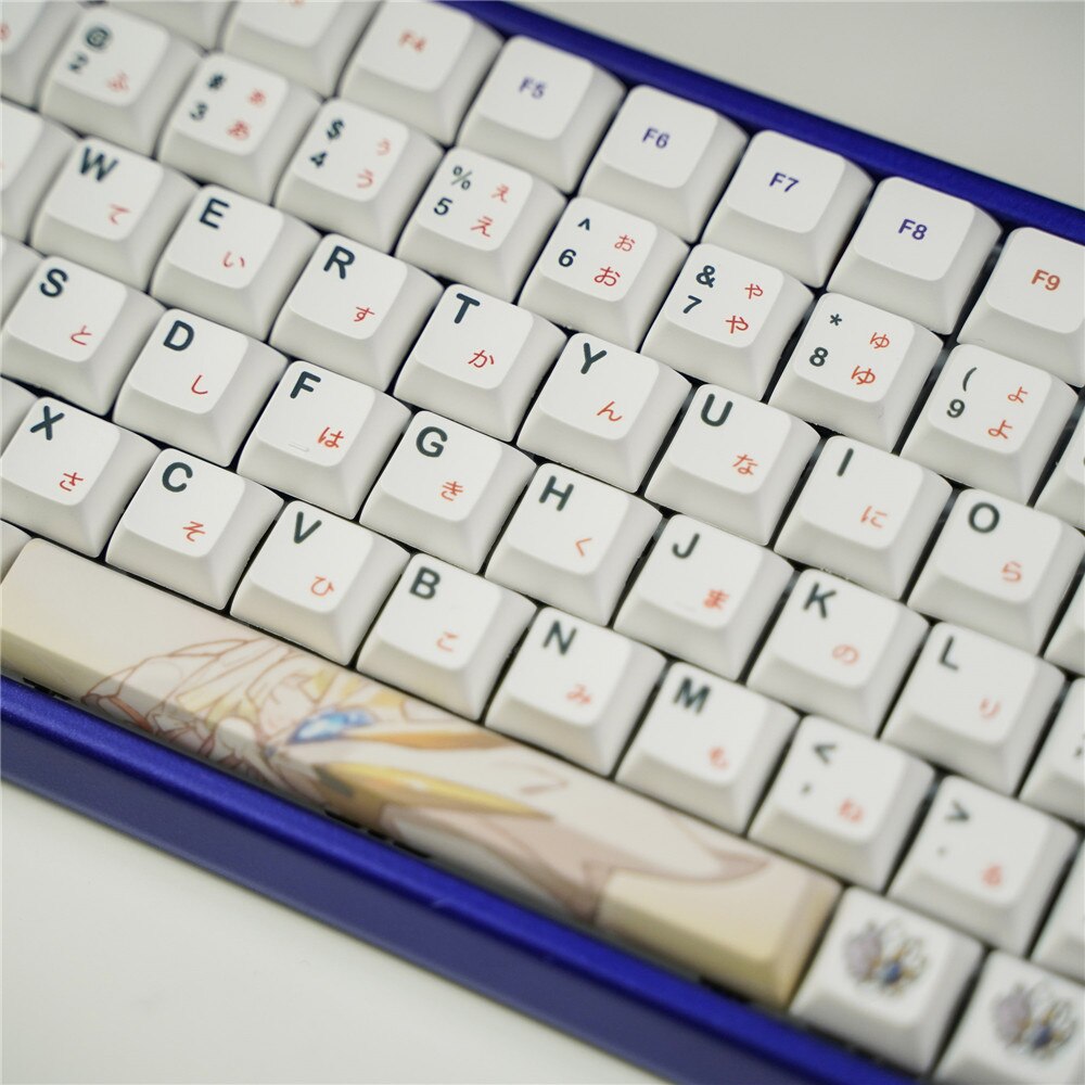 XDA Profile PBT Pokemon Keycaps