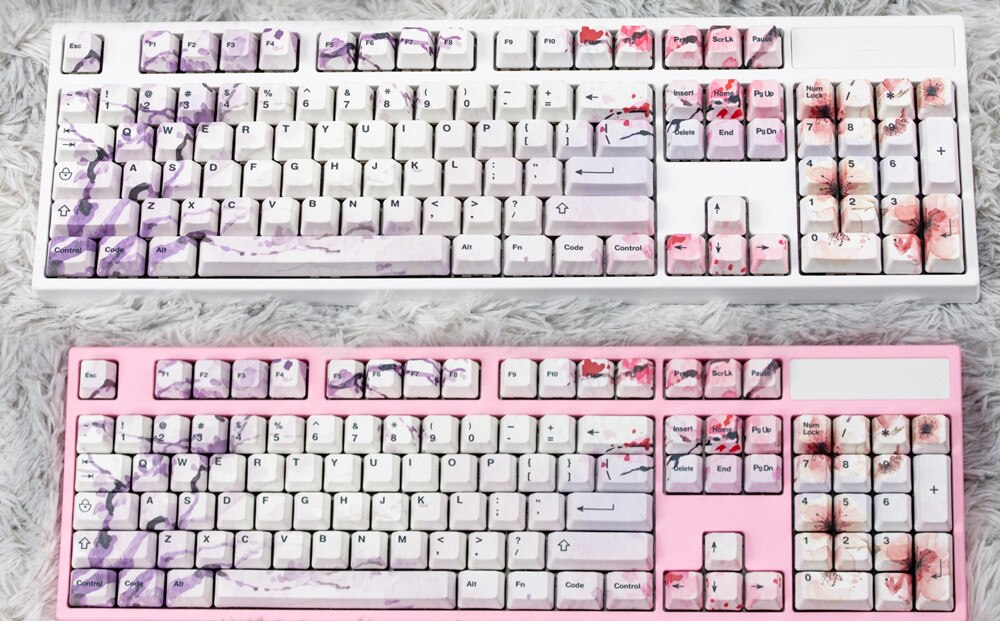 OEM Profile PBT 5 faces Dye Sublimation Keycaps