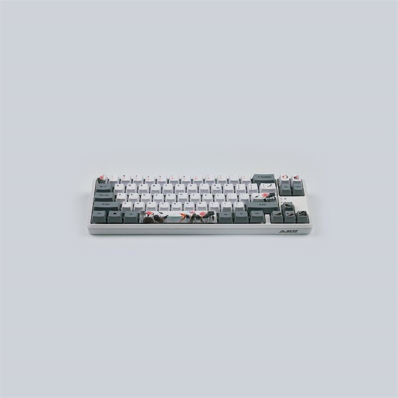 Fish Retro Dye Sublimation PBT Keycaps OEM Profile