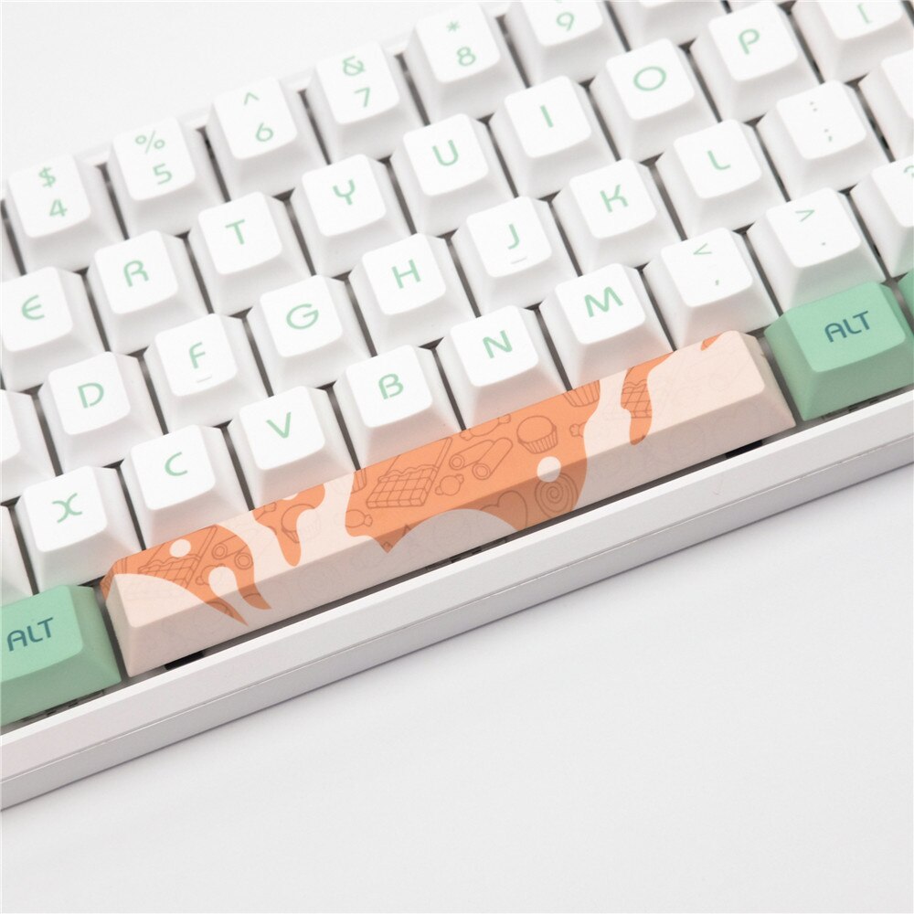 Mint Milk Cherry Profile Keycaps