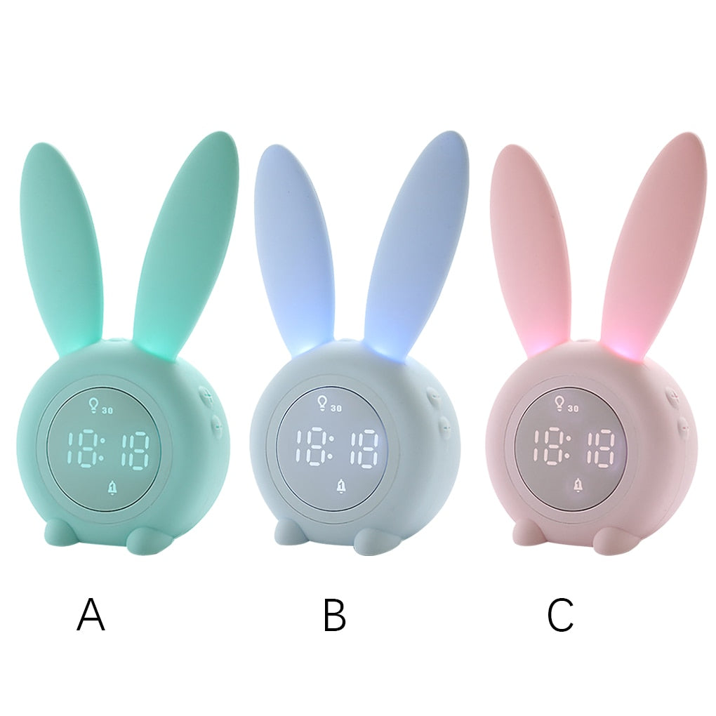 LED Voice control Animals Alarm Clocks