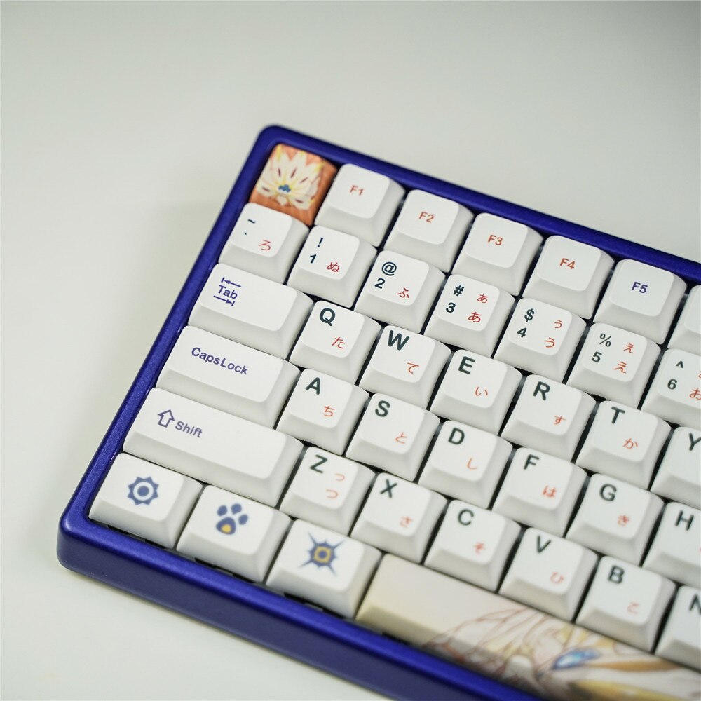 XDA Profile PBT Pokemon Keycaps