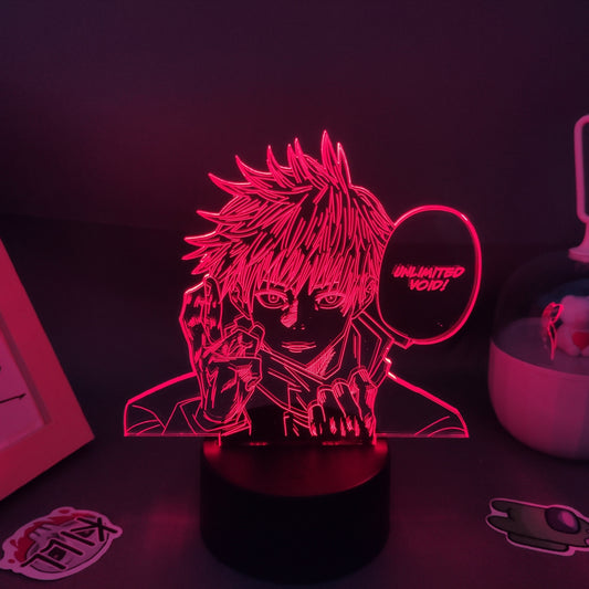 Jujutsu Kaisen Figure Satoru Gojo 3D LED Lamp