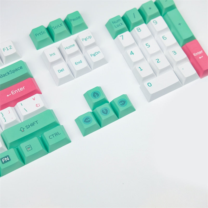 Japanese Frog Cherry Profile Keycaps