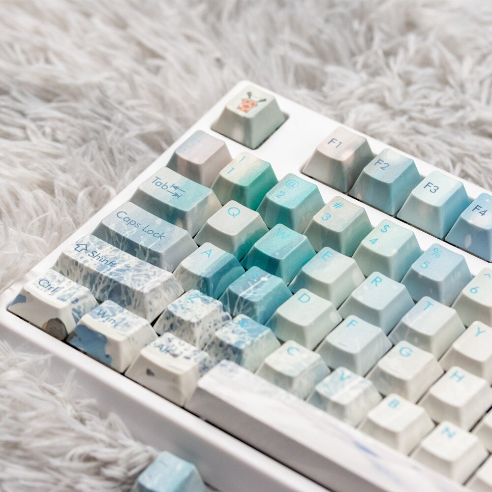 Winter Deer Keycaps PBT Cherry Profile Keycaps