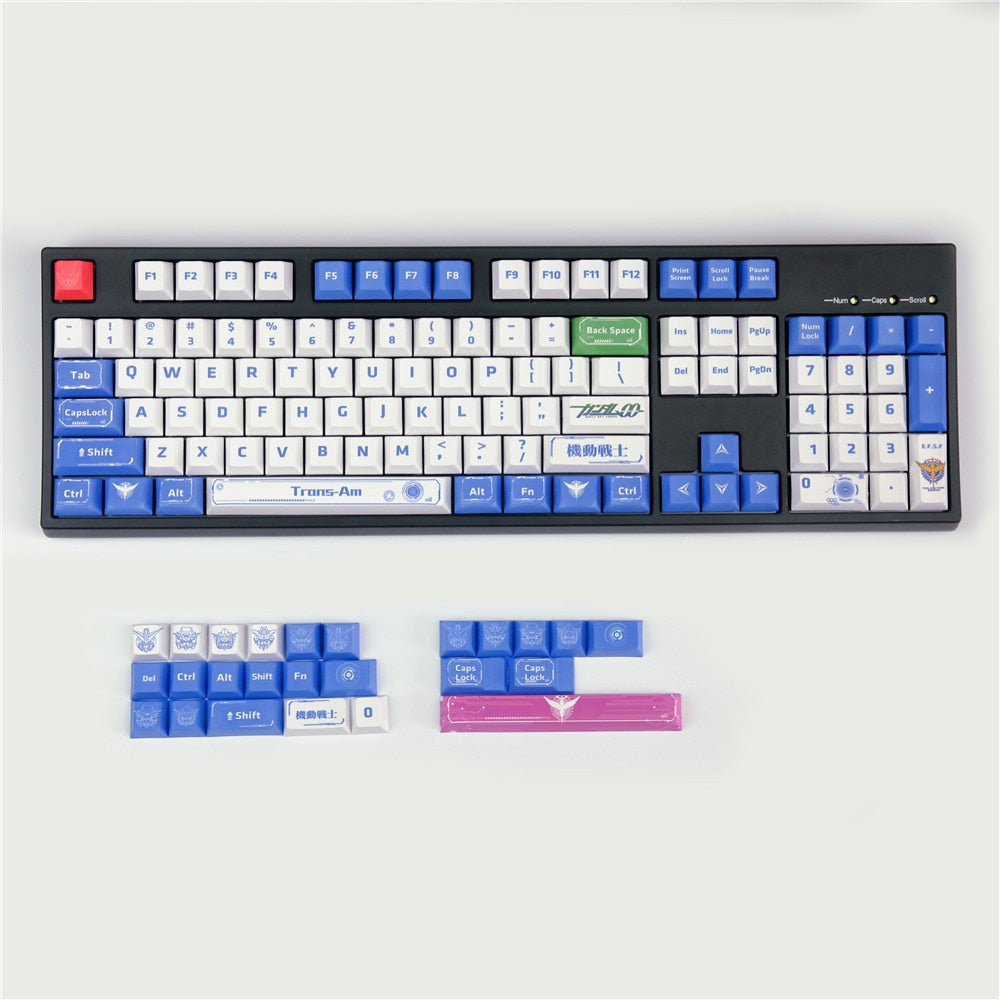 جاندام سوليدير كيكابس Cherry Profile PBT