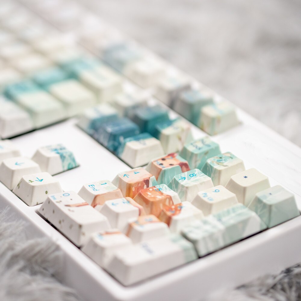 Winter Deer Keycaps PBT Cherry Profile Keycaps