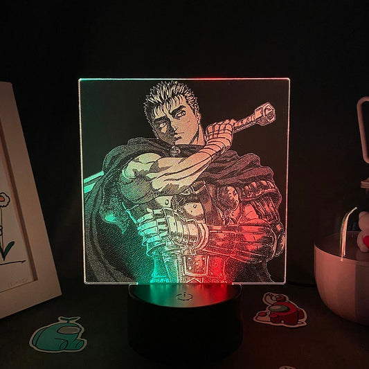 Berserk Figure Guts Night Light