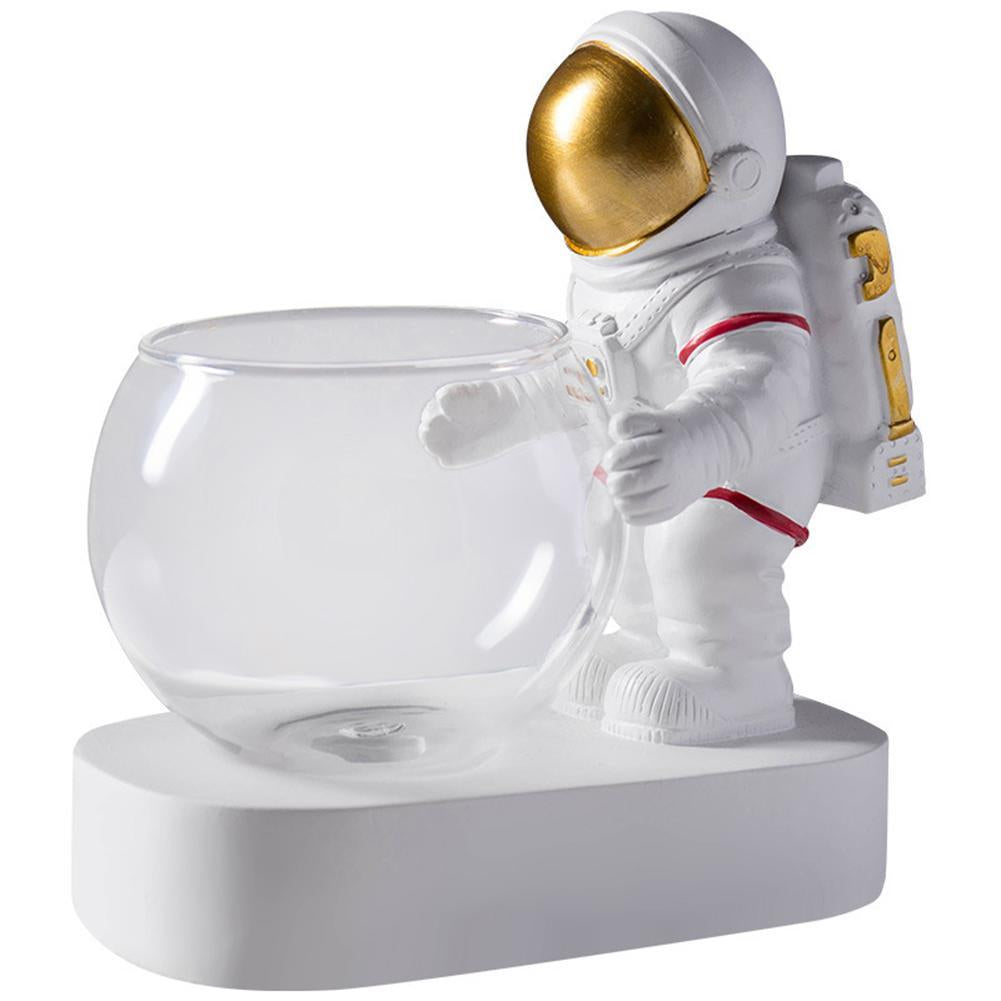 Nordic Astronaut Resin Flower Pot Light