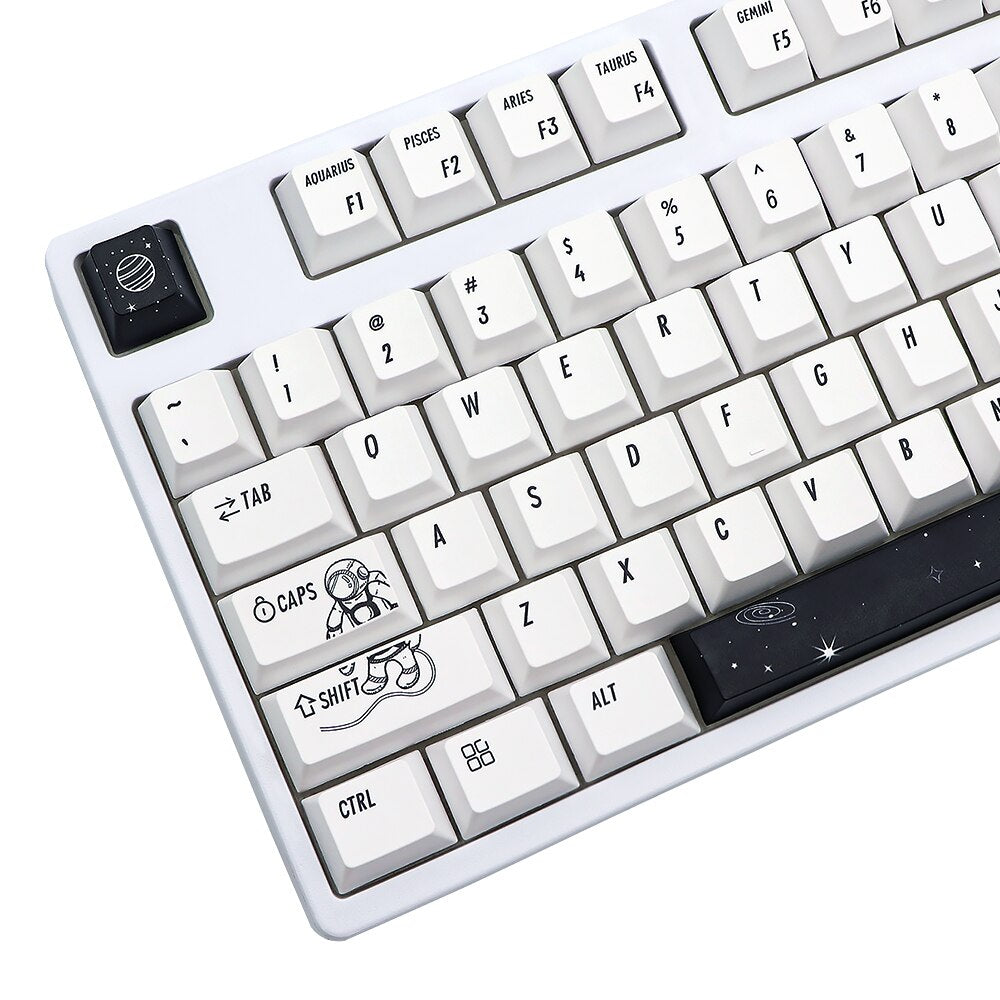 الملف الشخصي الكرز الفضاء الخارجي PBT Keycaps