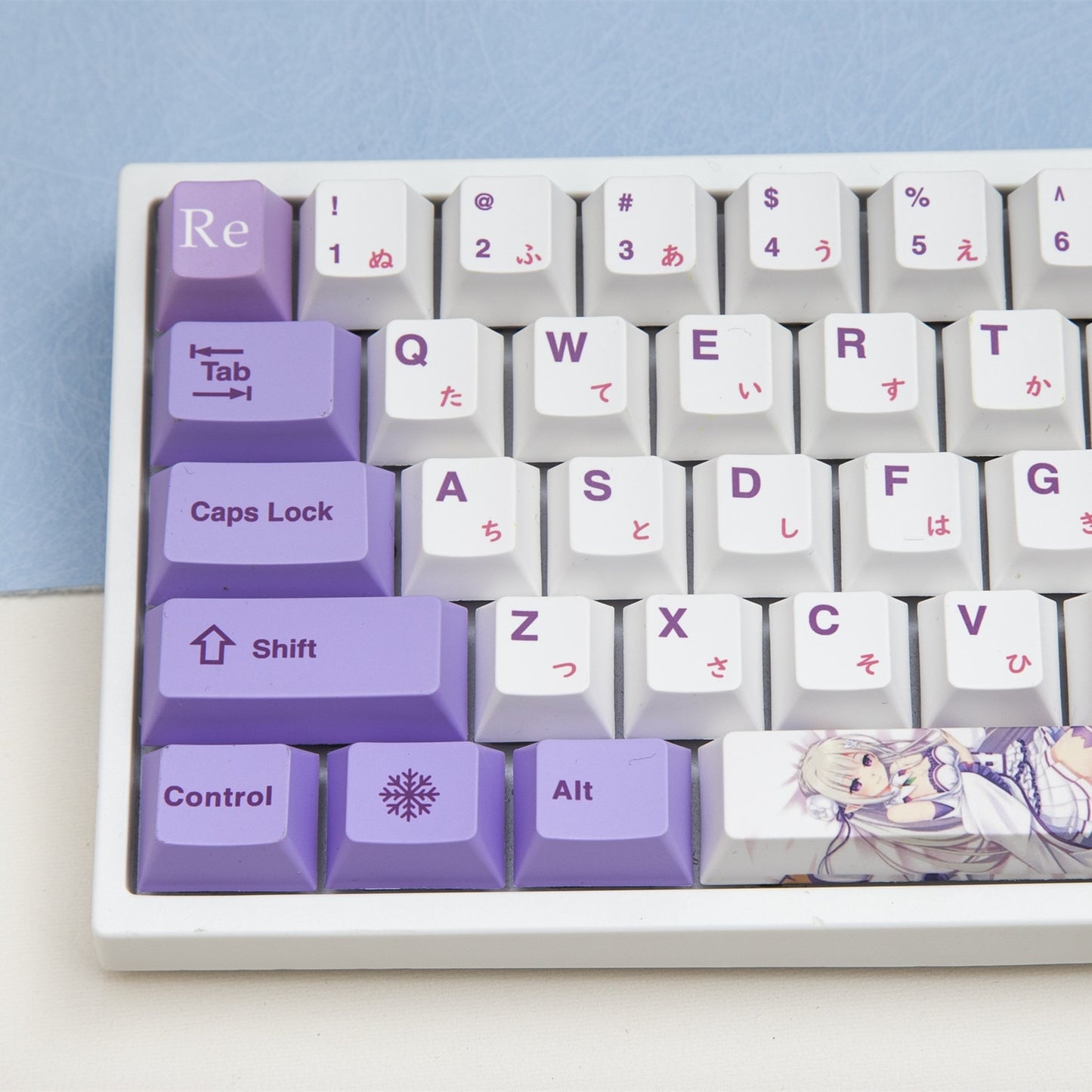 RE إميليا PBT Cherry Profile Keycaps