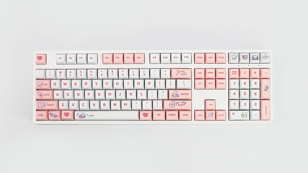 Steam Rabbit Pink Keycaps XDA Profile