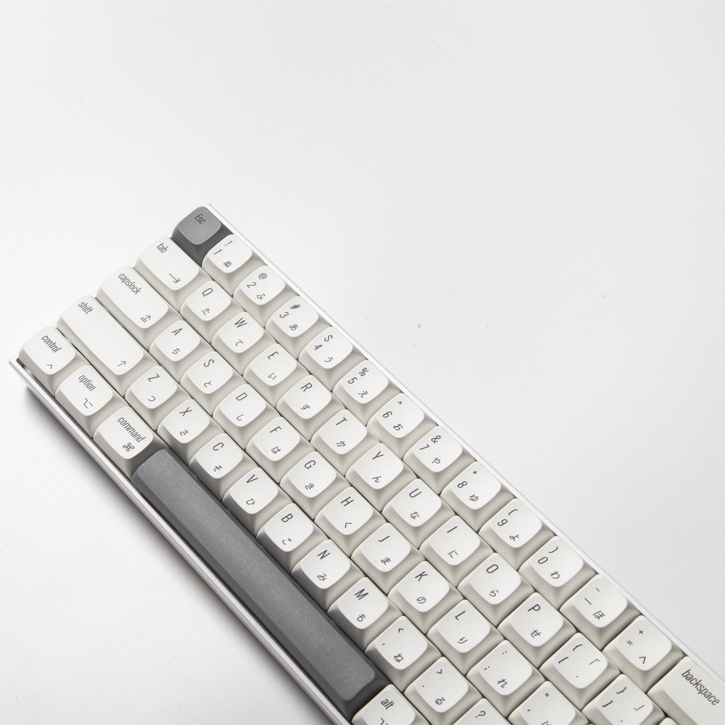 Minimalist White Style PBT Keycap XDA Profile Keycaps