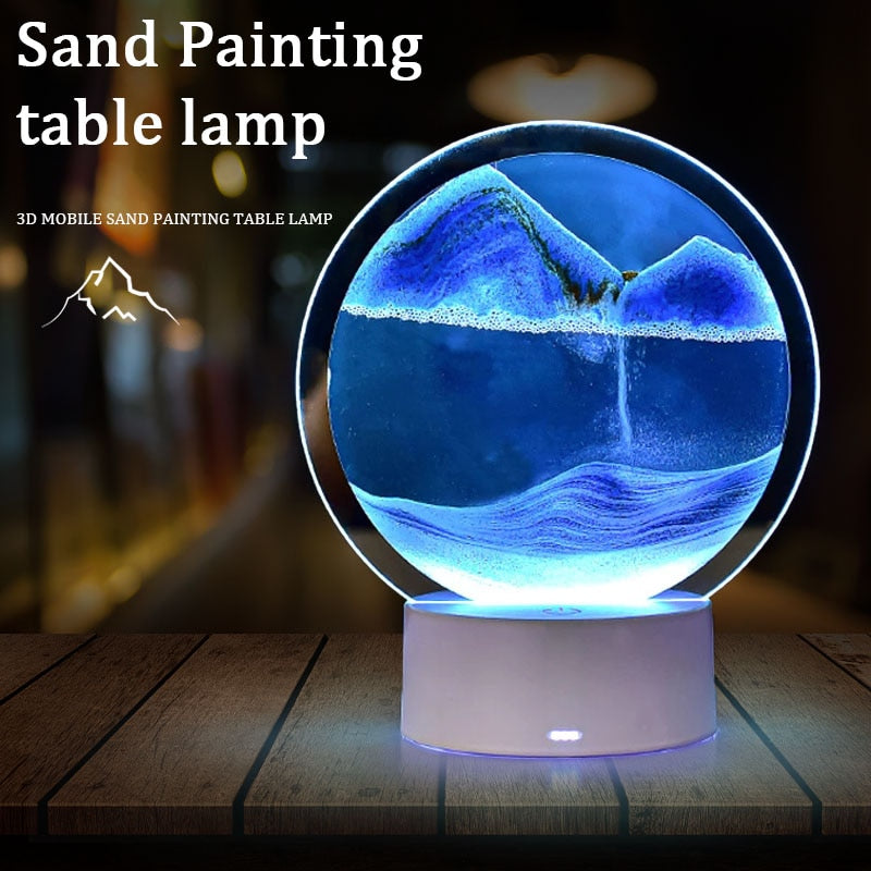 Sand Watch Led Light Lamp