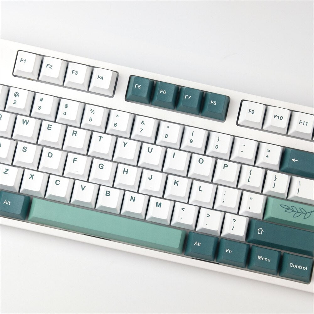 Botanical PBT Keycaps Cherry Profile