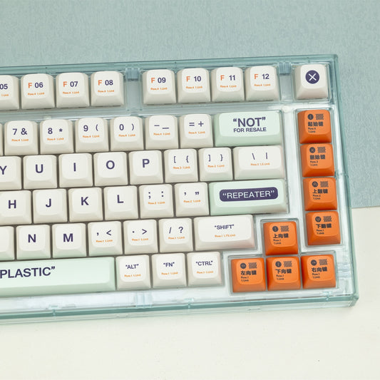 البلاستيك كيكابس QSA الملف الشخصي PBT Keycaps