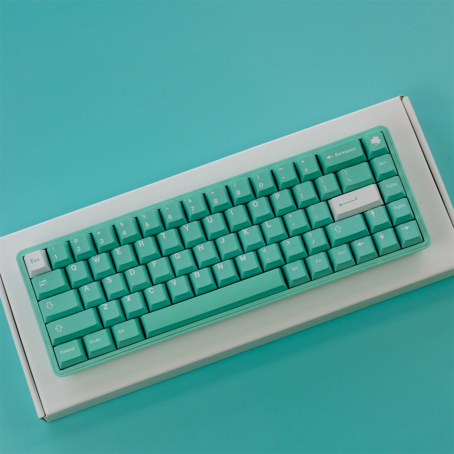 ملف تعريف الكرز PBT Keycaps البرسيم