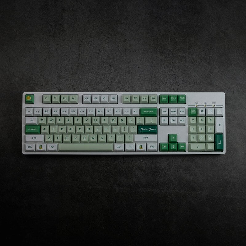 Lemonade Keycaps PBT KCA Profile