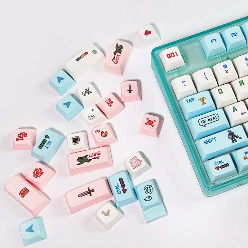 ملف تعريف Warrior RET PBT Keycaps XDA