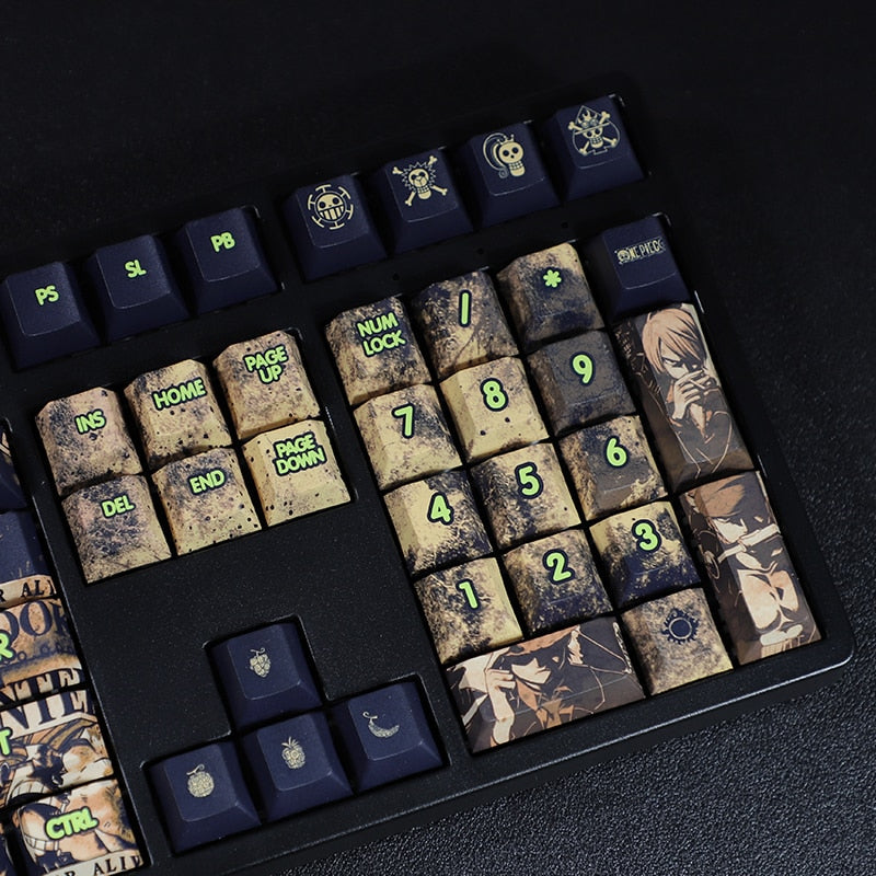 قطعة واحدة من شخصية الكرز PBT Keycaps