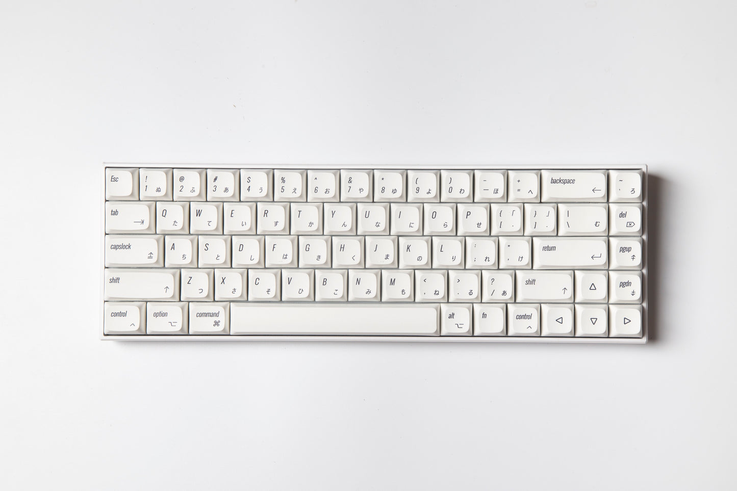 Minimalist White Style PBT Keycap XDA Profile Keycaps