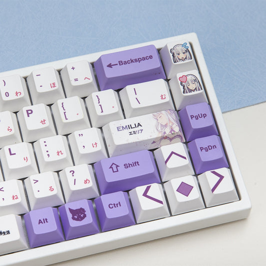 RE Emilia PBT Cherry Profile Keycaps