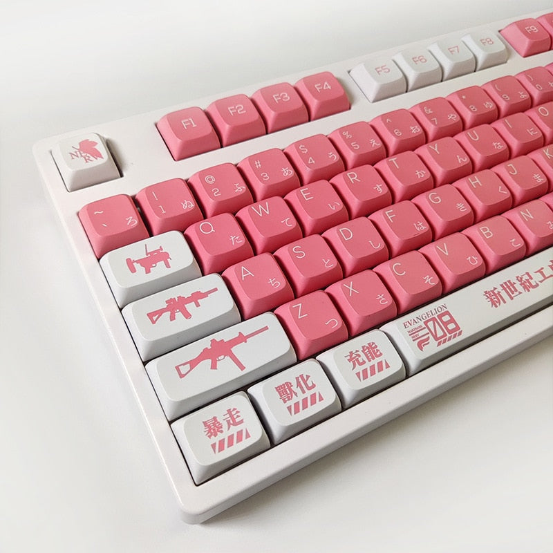 الملف الشخصي لـ EVA رقم 8 PBT Keycaps XDA