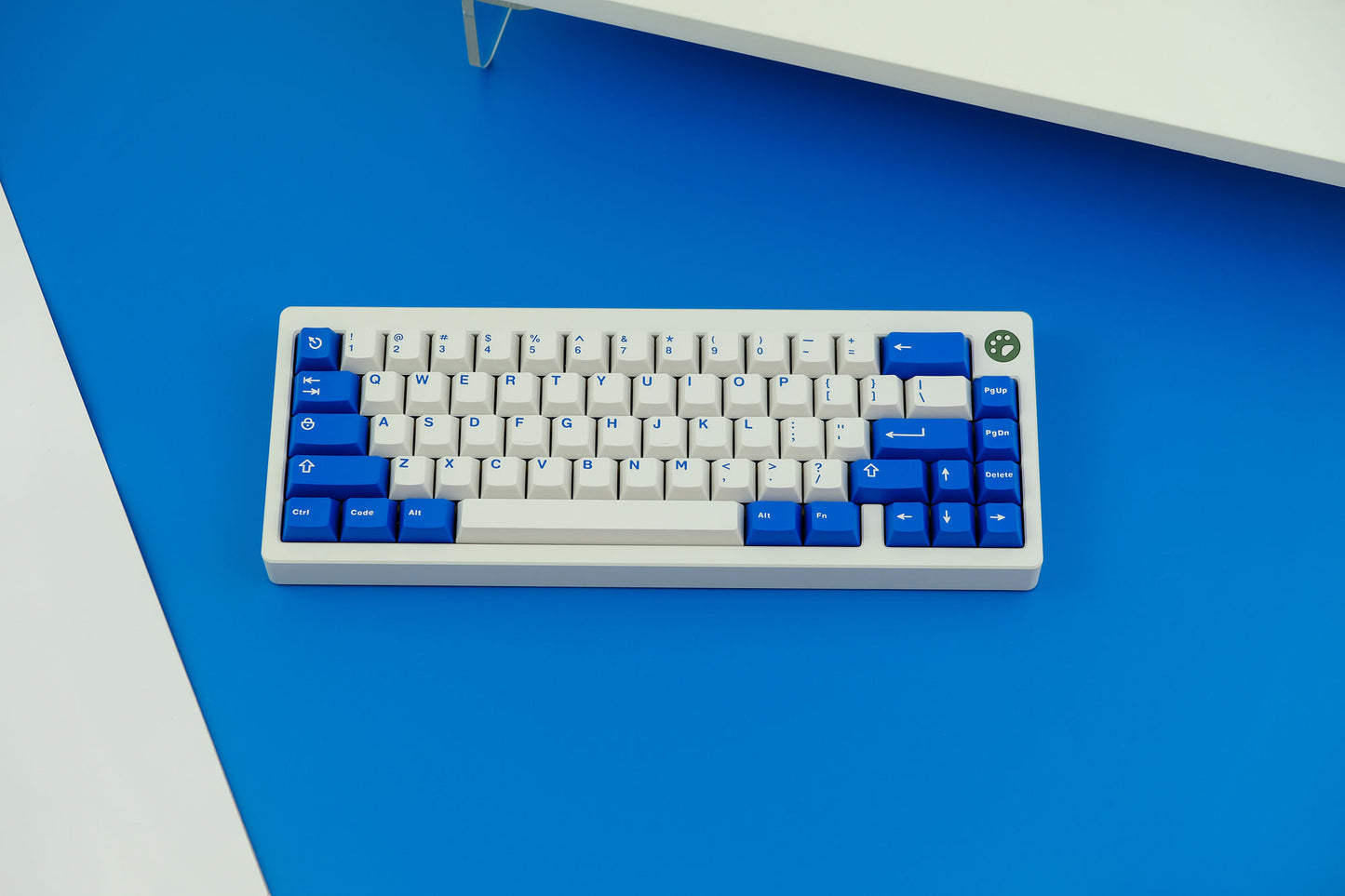 Aifei Icon Classic Blue Keycaps ABS Double Shot Keycaps Cherry Profile