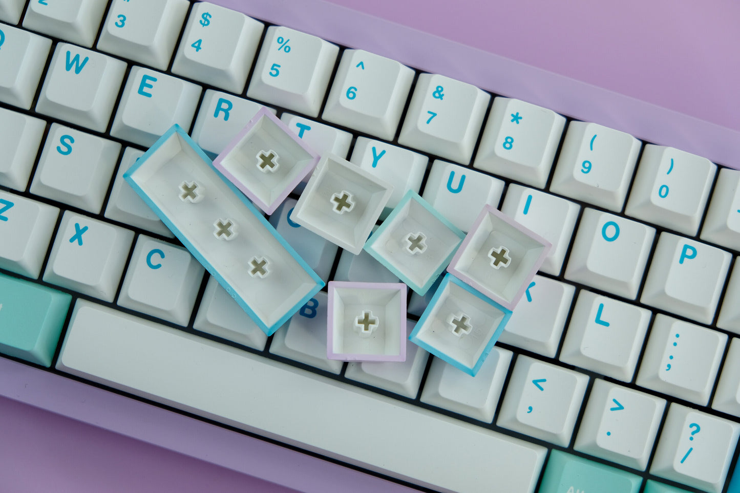 Fairy Gradient Cherry Profile PBT Keycaps