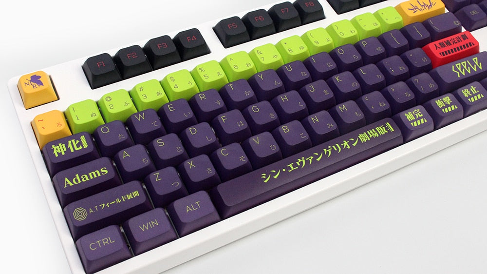 EVA-13 XDA Profile PBT Keycaps